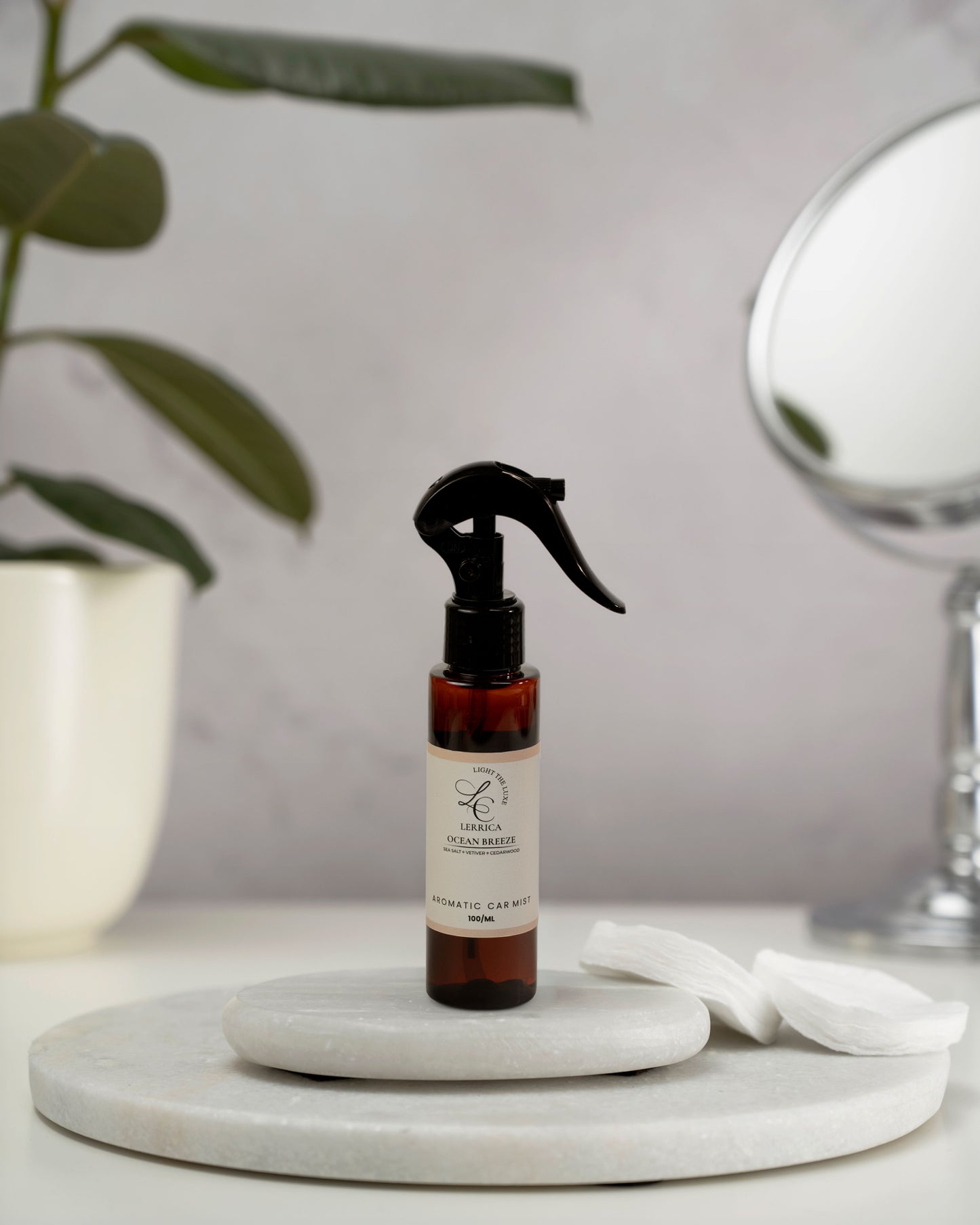 Elegant Car Fragrance Spritzer - Ocean Breeze