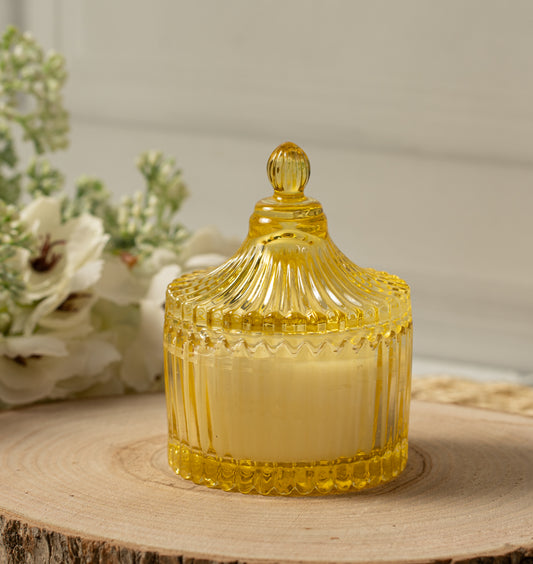 Heirloom Honey Pot Candle Glow - Lemongrass