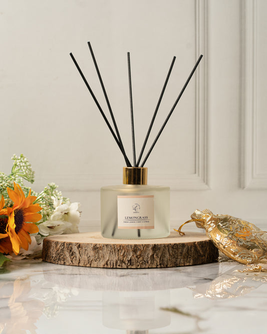 Elegant Reed Diffuser Collection - Lemongrass