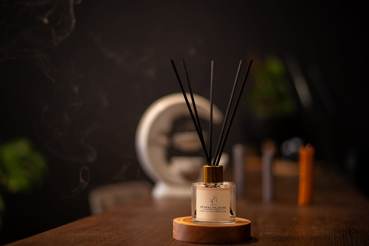 Elegant Reed Diffuser Collection - Sparkling Rose