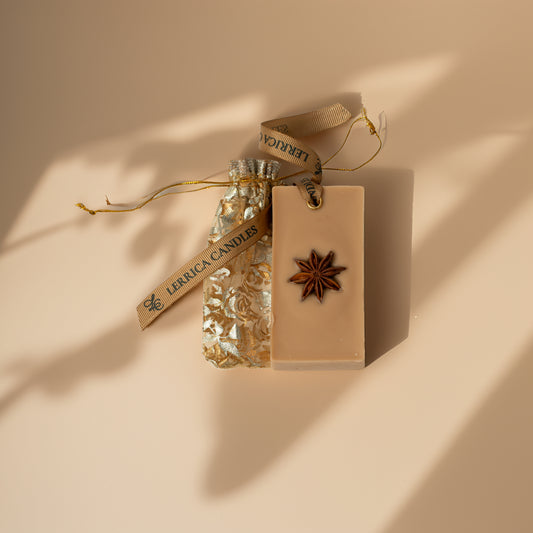 Aromatic Wax Melt Fragrance Tablet - Amber Frost