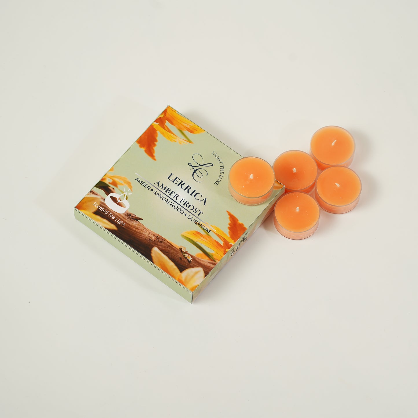 Aromatic Mini Candle Collection - Amber Frost