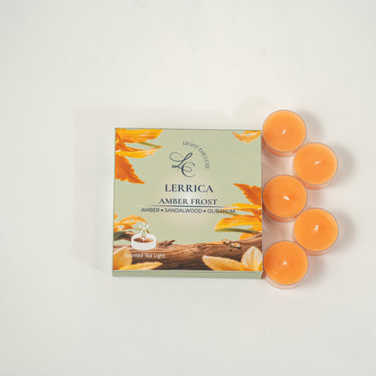 Aromatic Mini Candle Collection - Amber Frost