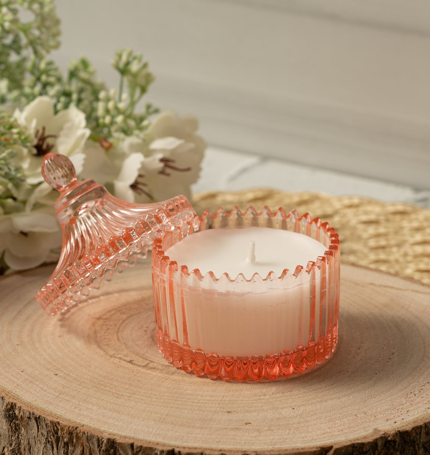Heirloom Honey Pot Candle Glow - Sparkling Rose