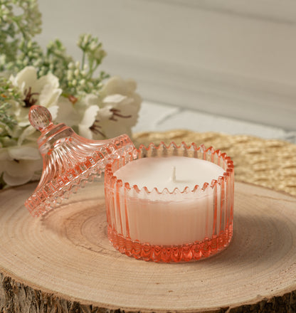 Heirloom Honey Pot Candle Glow - Sparkling Rose