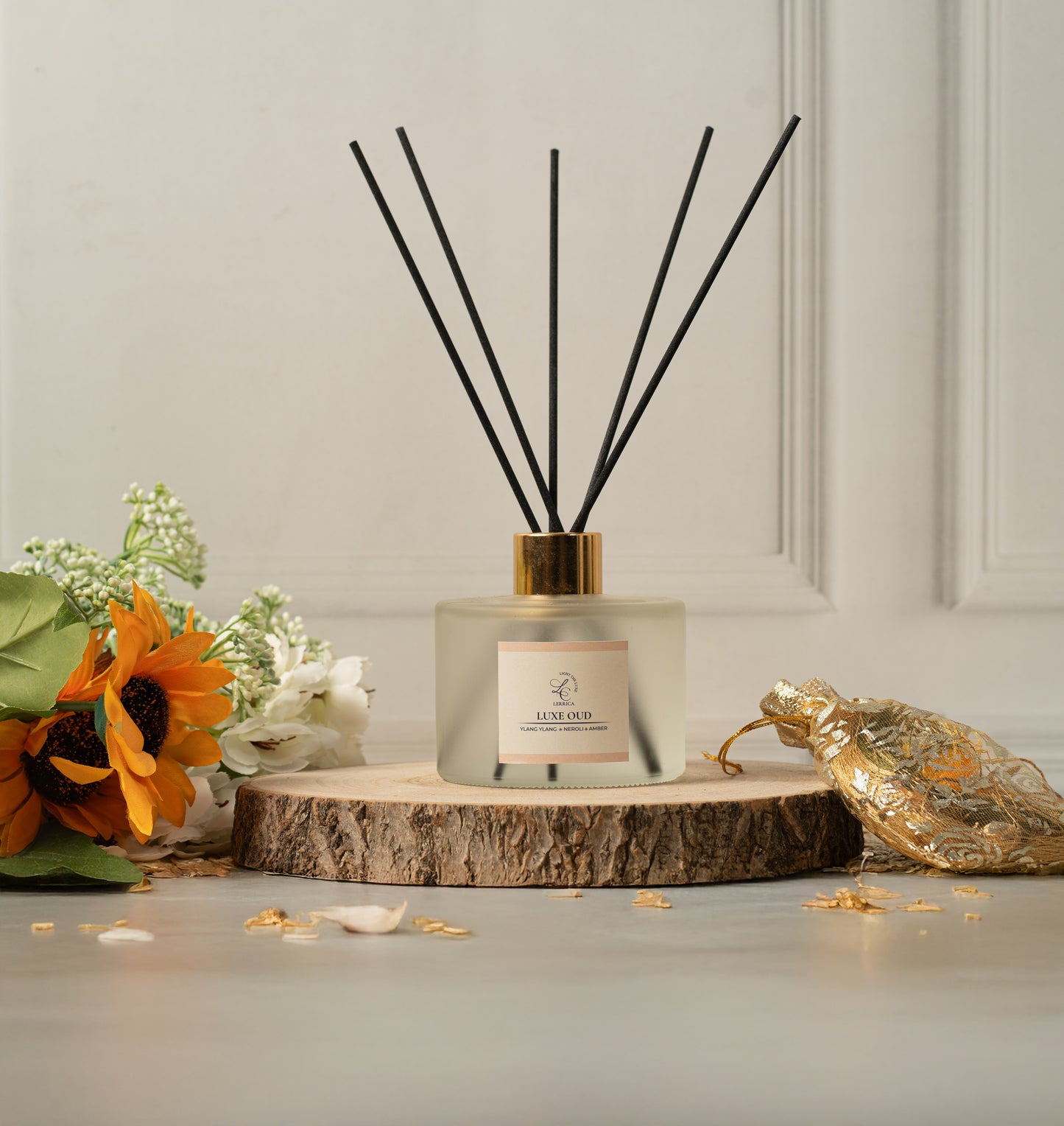 Elegant Reed Diffuser Collection - Luxe Oud