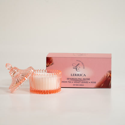 Heirloom Honey Pot Candle Glow - Sparkling Rose