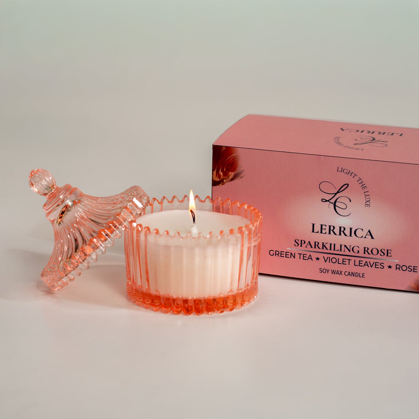 Heirloom Honey Pot Candle Glow - Sparkling Rose