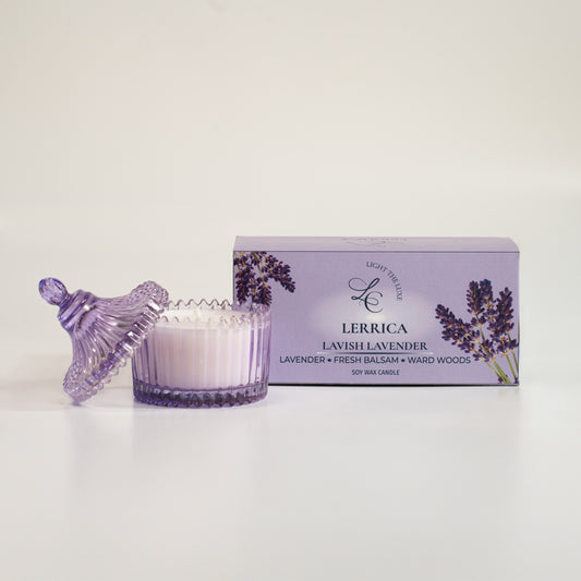 Heirloom Honey Pot Candle Glow - Lavish Lavender