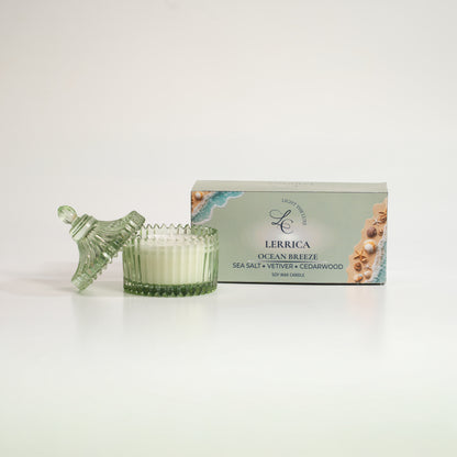 Heirloom Honey Pot Candle Glow - Ocean Breeze