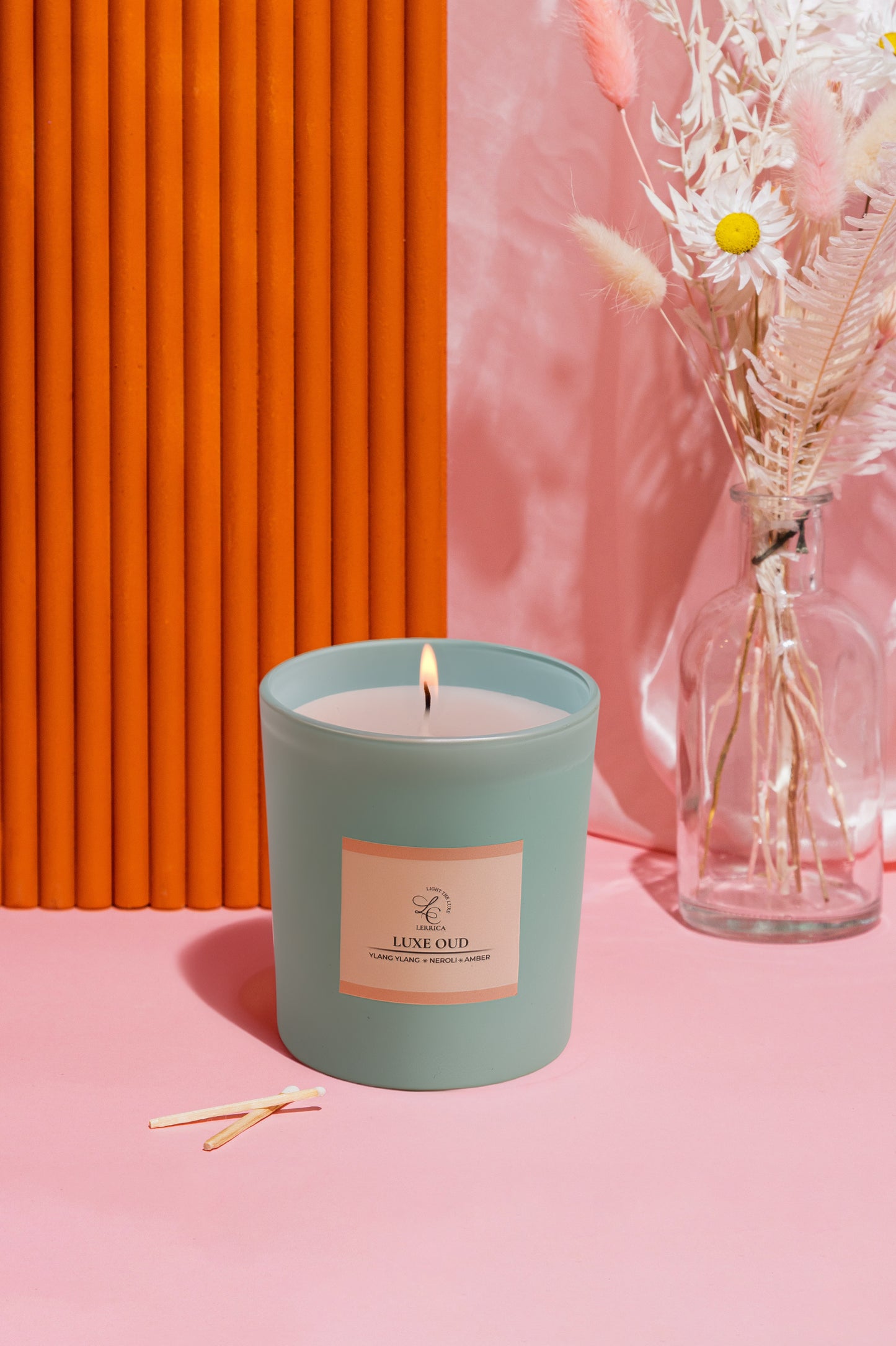Zenith Matte Jar Candle w/ Metal Lid - Luxe Oud
