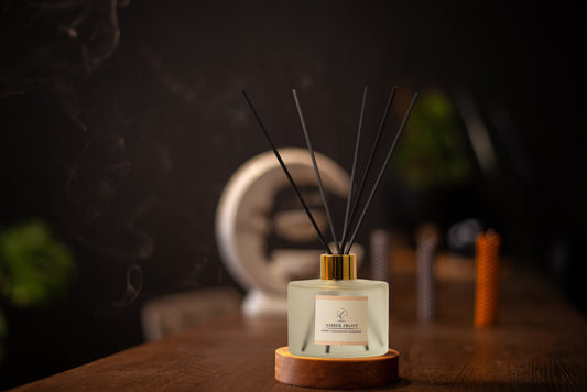 Elegant Reed Diffuser Collection - Amber Frost