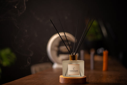 Elegant Reed Diffuser Collection - Sparkling Rose