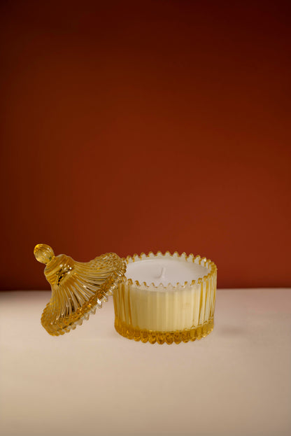 Heirloom Honey Pot Candle Glow - Lemongrass