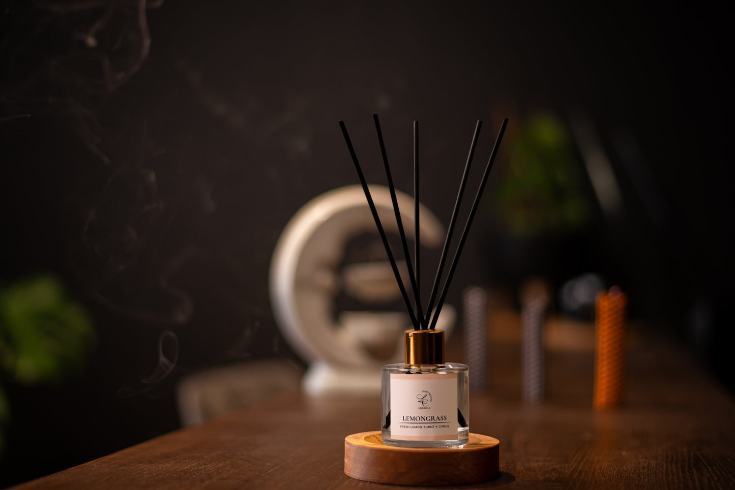 Elegant Reed Diffuser Collection - Lemongrass