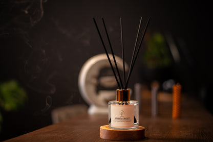 Elegant Reed Diffuser Collection - Amber Frost