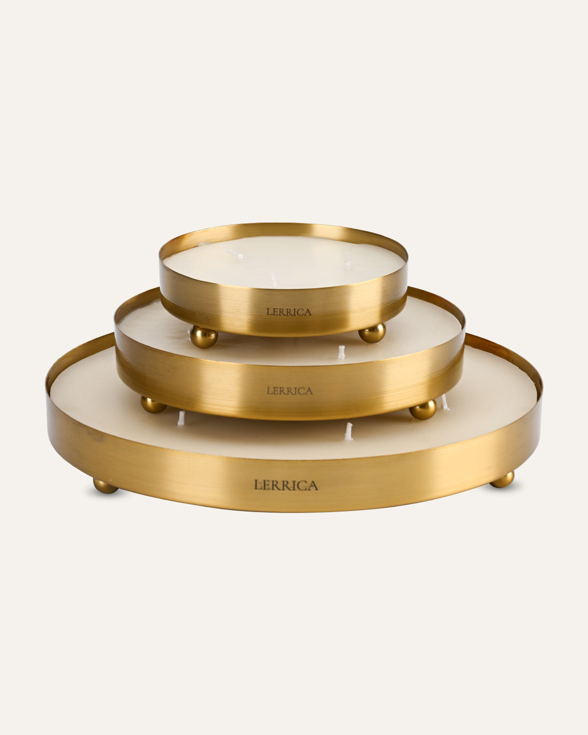 INFINITY TRAY CANDLE — VELVET AMBER