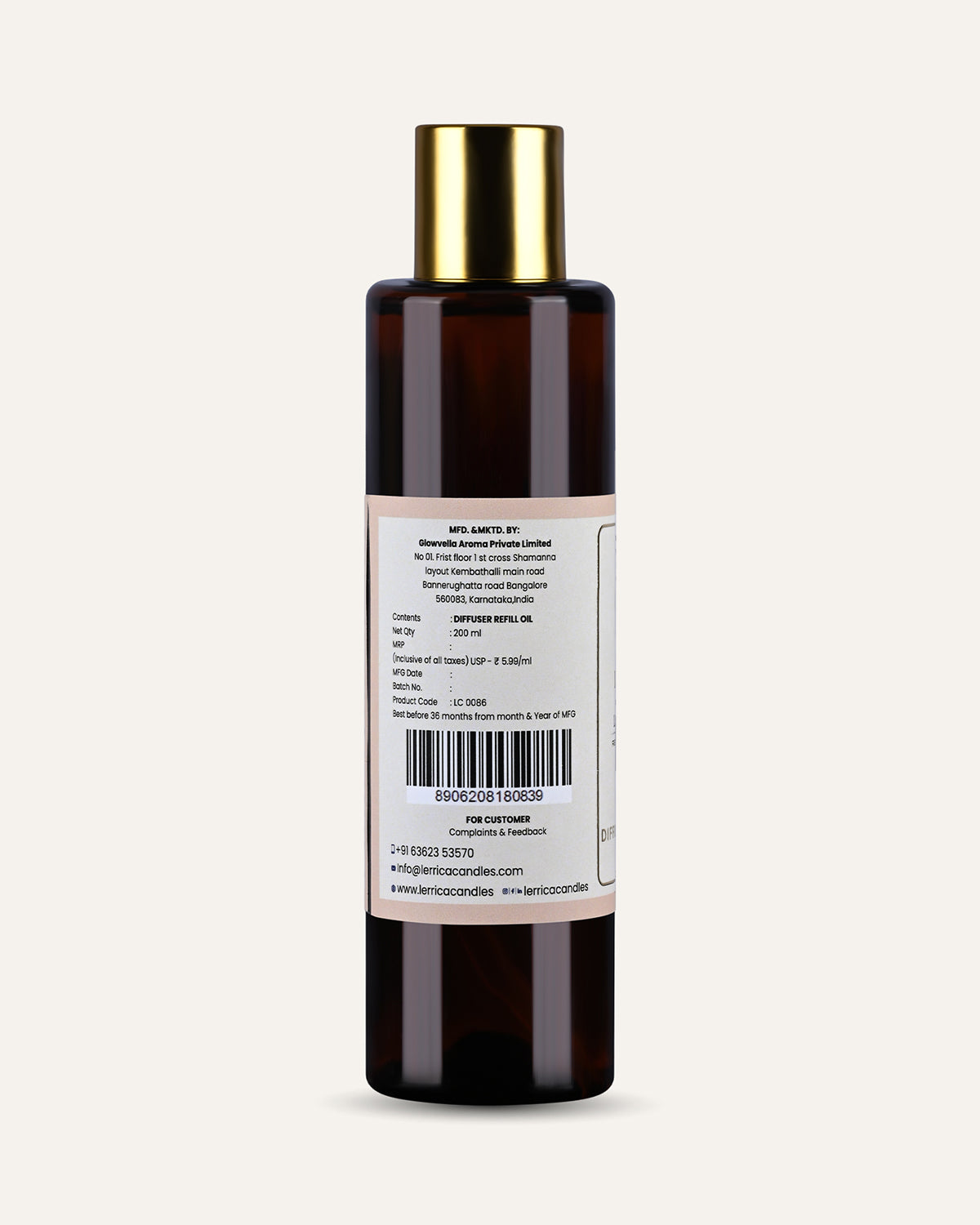 Aroma Diffuser Refill Elixir - Lemongrass