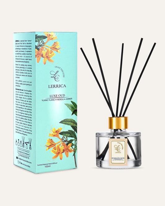 Elegant Reed Diffuser Collection - Luxe Oud