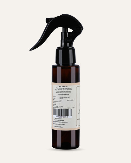 Elegant Car Fragrance Spritzer - Amber Frost
