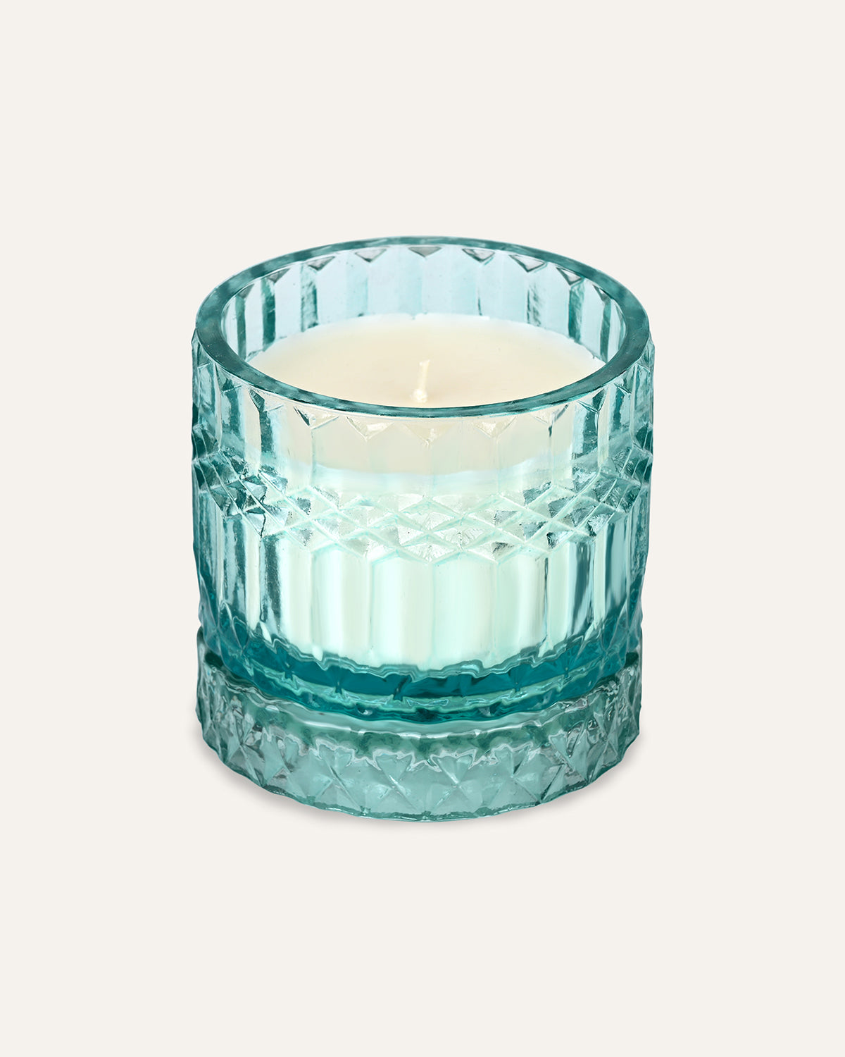 Faceted Crystal Jar Candle Elegance - Luxe Oud