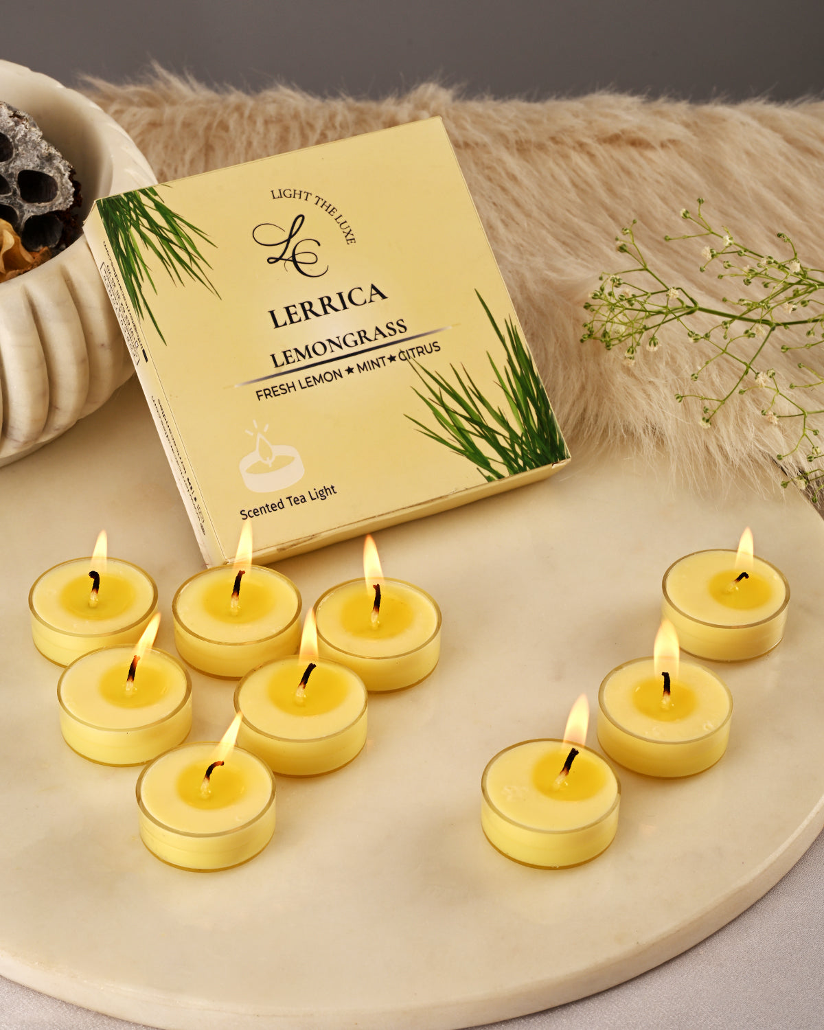 Aromatic Mini Candle Collection - Lemongrass