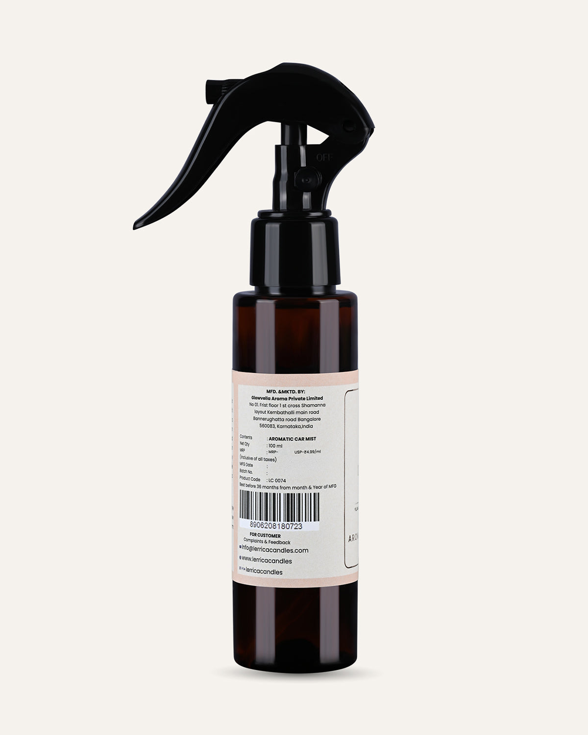 Elegant Car Fragrance Spritzer - Luxe Oud