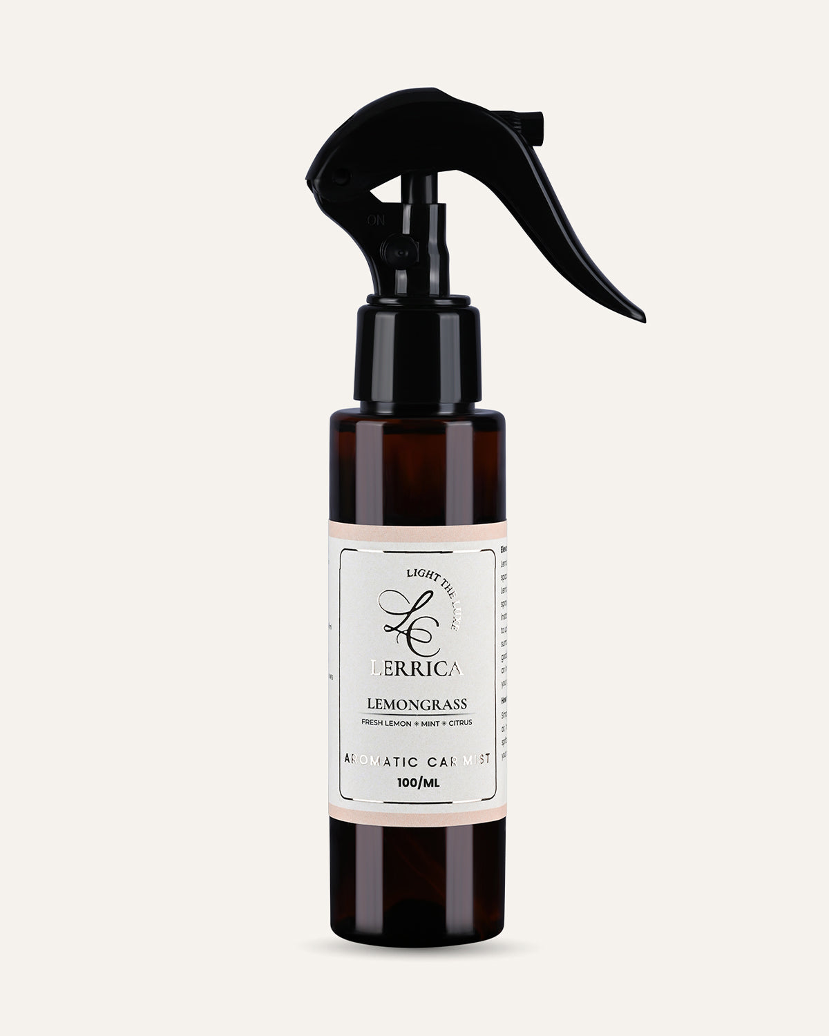 Elegant Car Fragrance Spritzer - Lemongrass