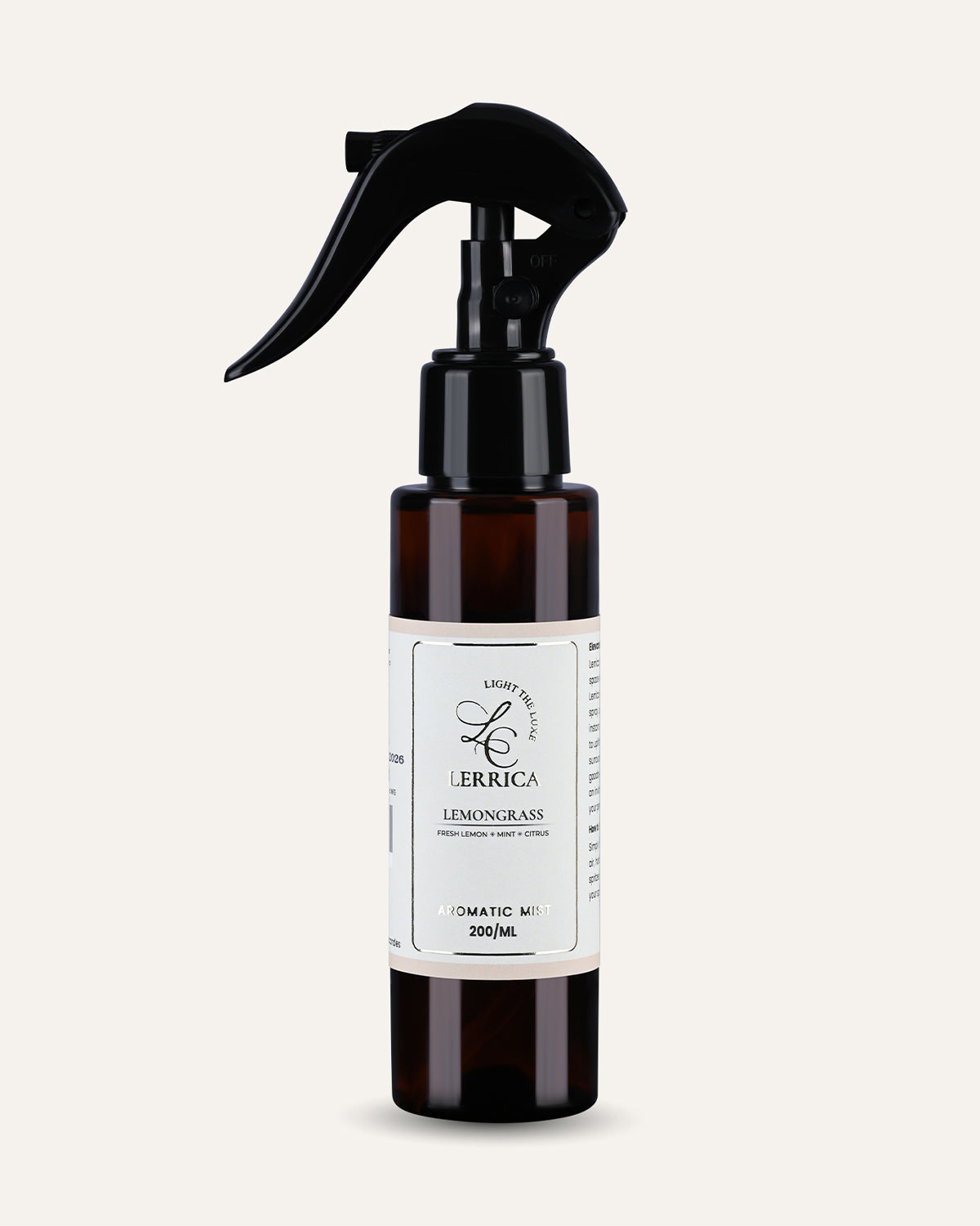 Serene Aroma: Fine Air Diffusion - Lemongrass