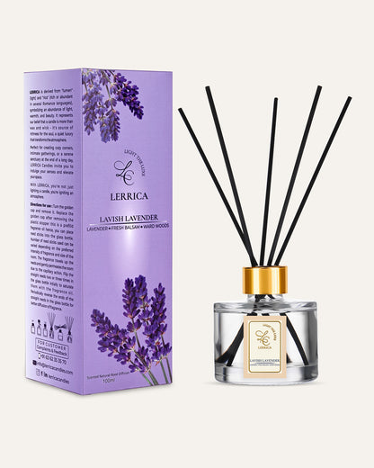Elegant Reed Diffuser Collection - Lavish Lavender