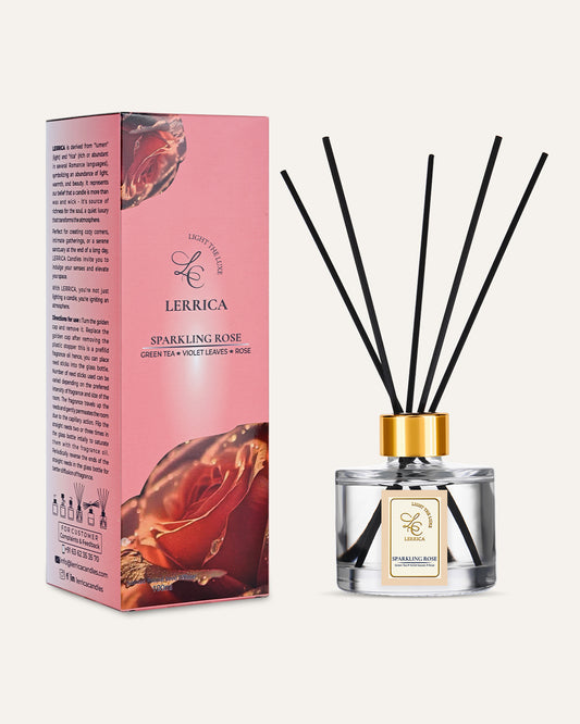 Elegant Reed Diffuser Collection - Sparkling Rose