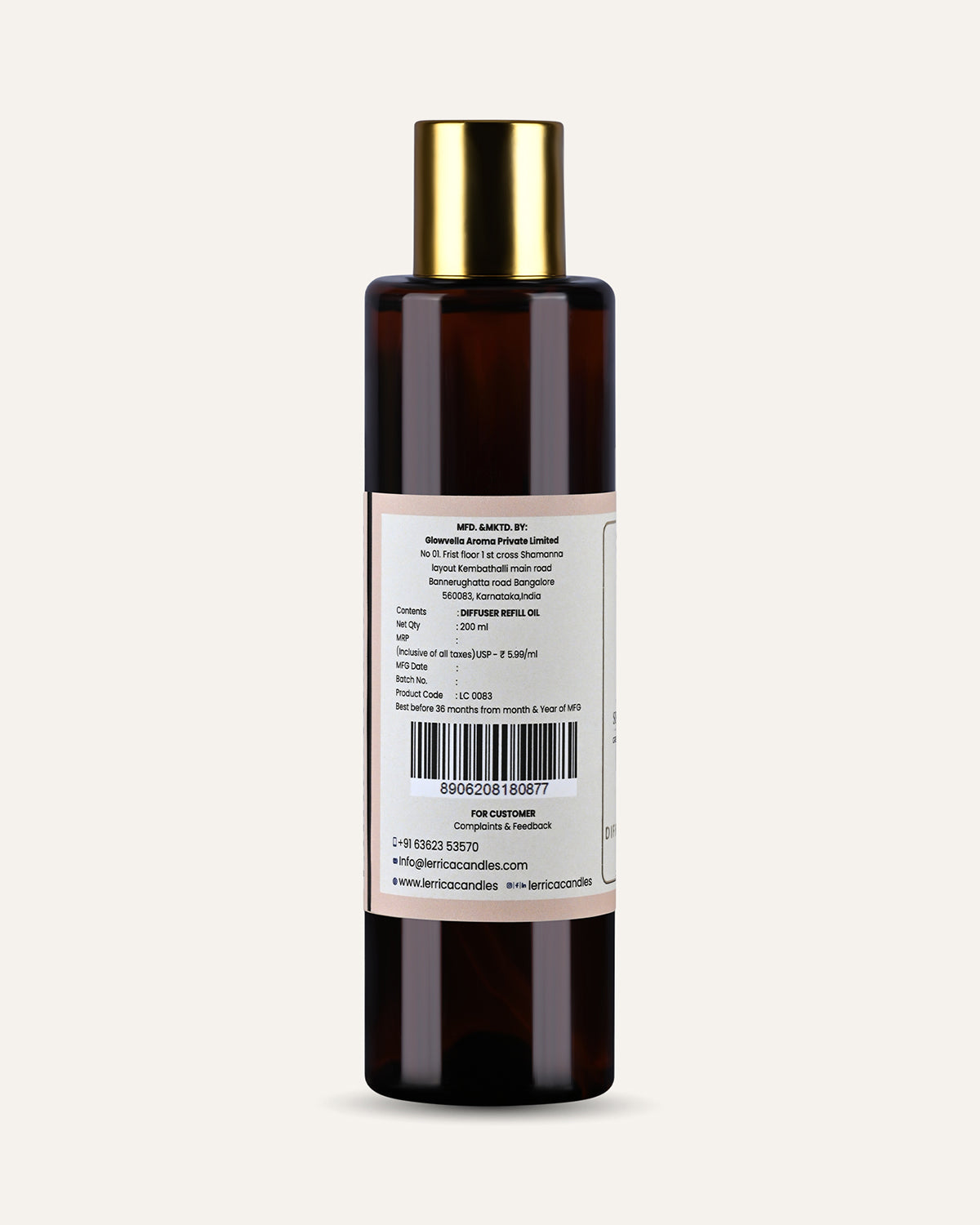 Aroma Diffuser Refill Elixir - Sparkling Rose